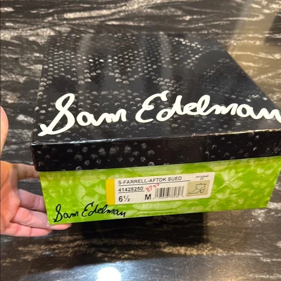 Sam Edelman Women's Brown Suede Ankle Boots - Picture 15 of 15